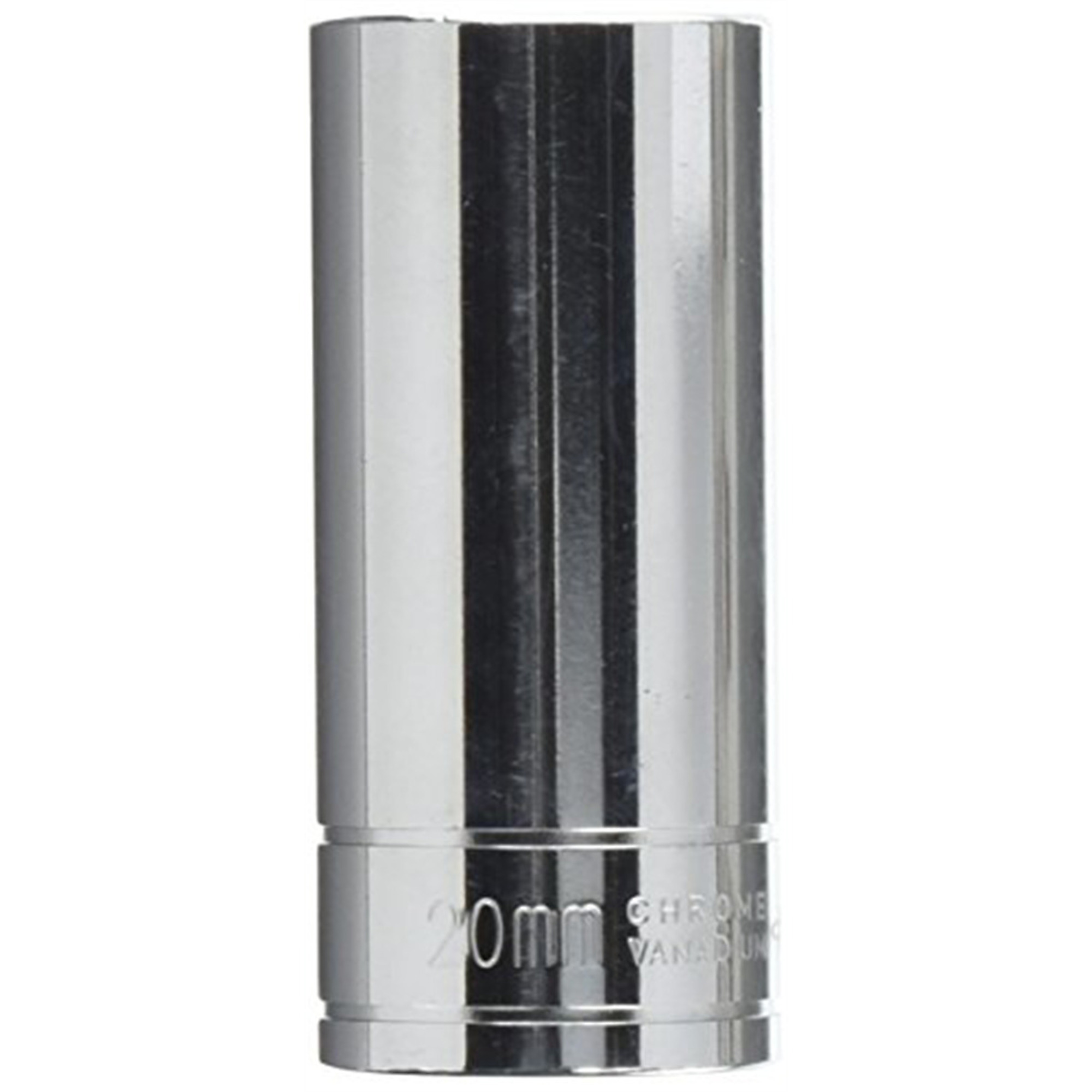 K Tool International Deep Socket — 14mm, 3/8in. Drive, 6-Point, Chrome Vanadium Steel, Model# KTI27214